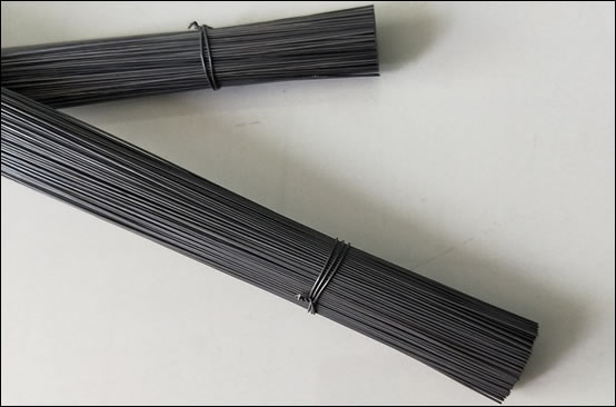 Galvanized annealed cut binding wire